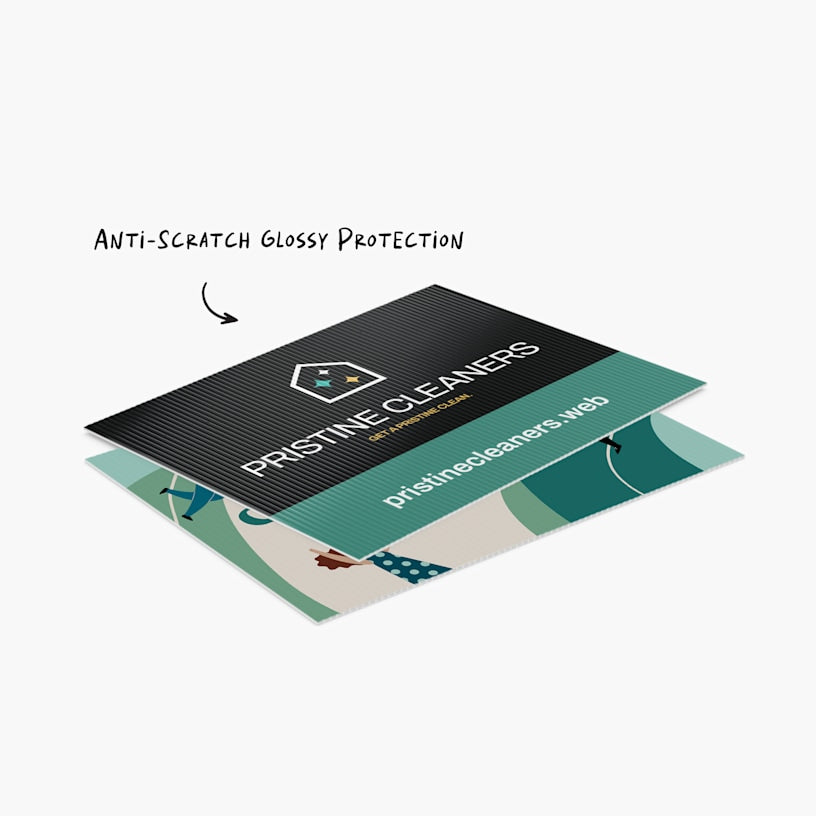 Corrugated Plastic Signs