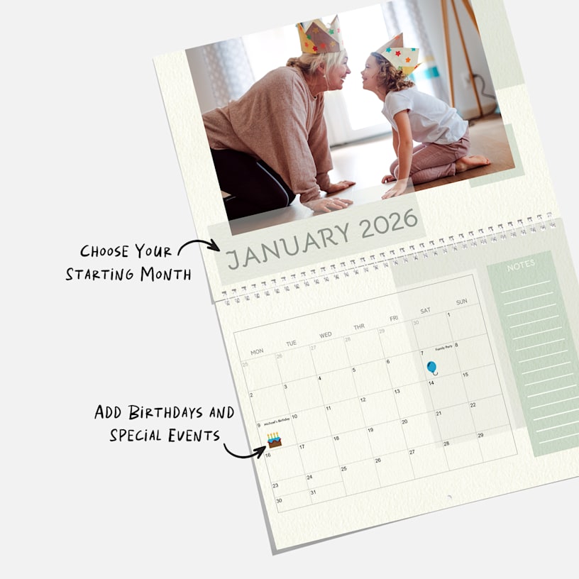 Glossy Wall Calendars