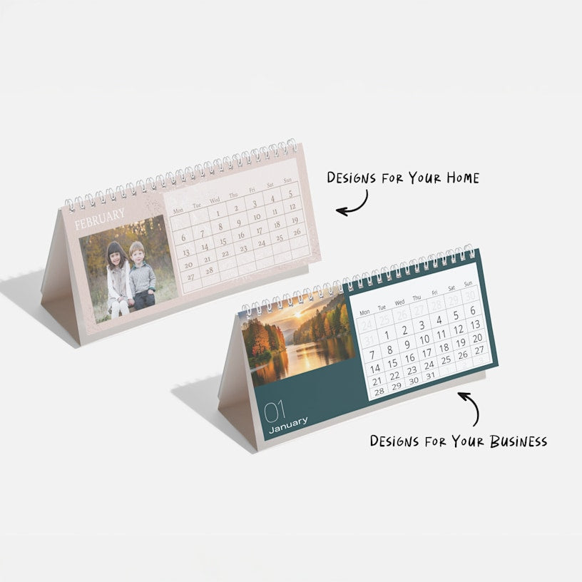 Personalised Desk Calendars