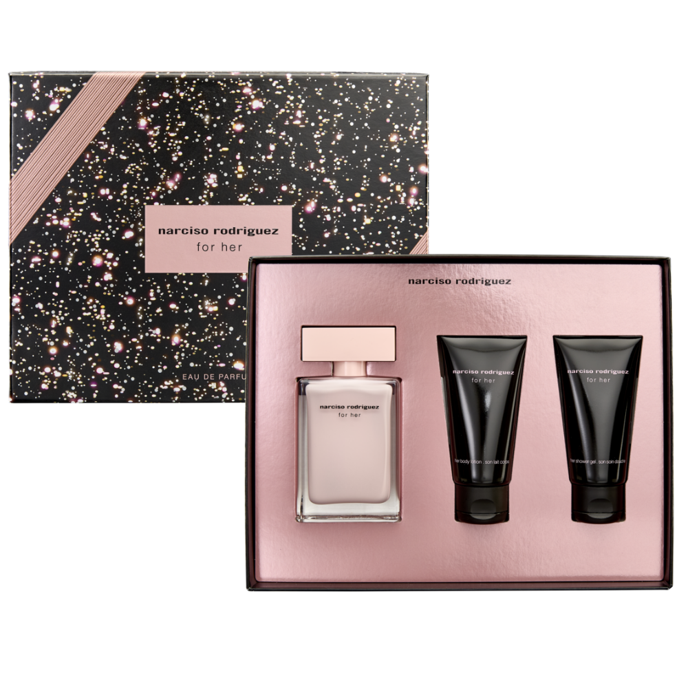 Narciso Rodriguez For Her Eau De Parfum Gift Set 50ml