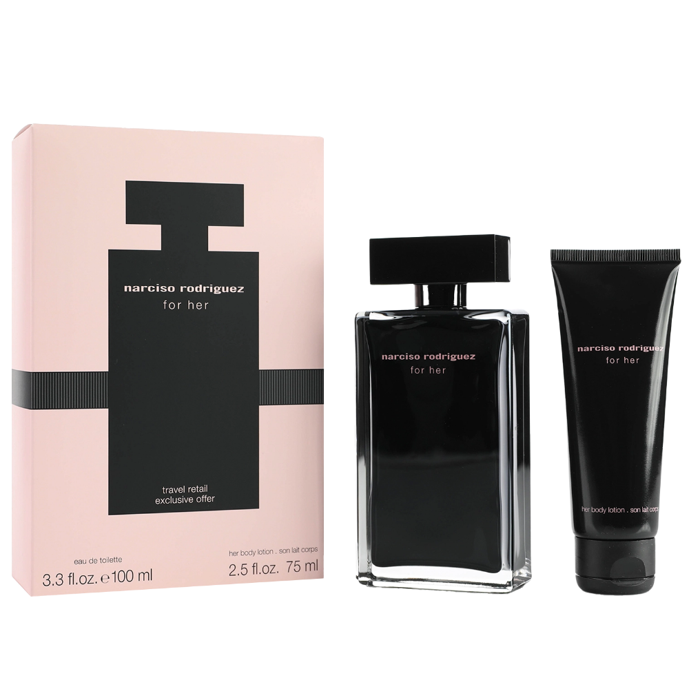 Narciso Rodriguez For Her Eau De Toilette Gift Set 100ml