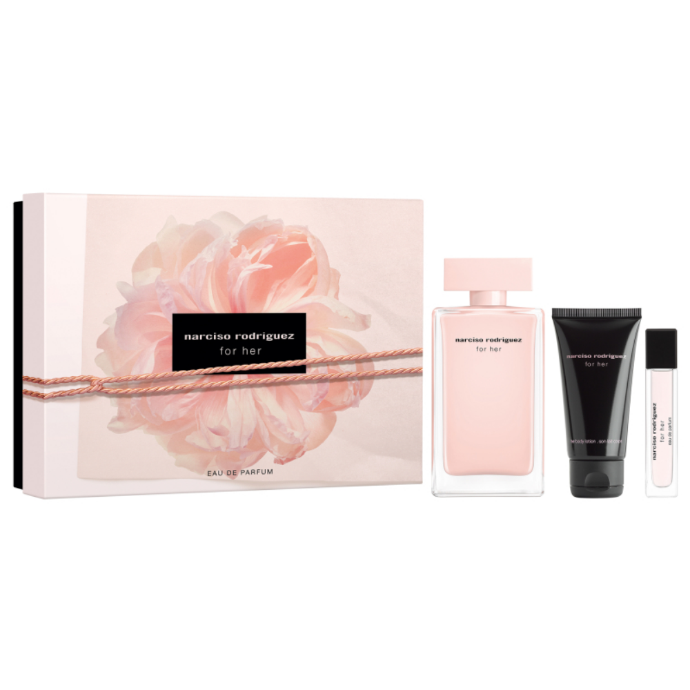 Narciso Rodriguez For Her Eau De Parfum Gift Set 100ml