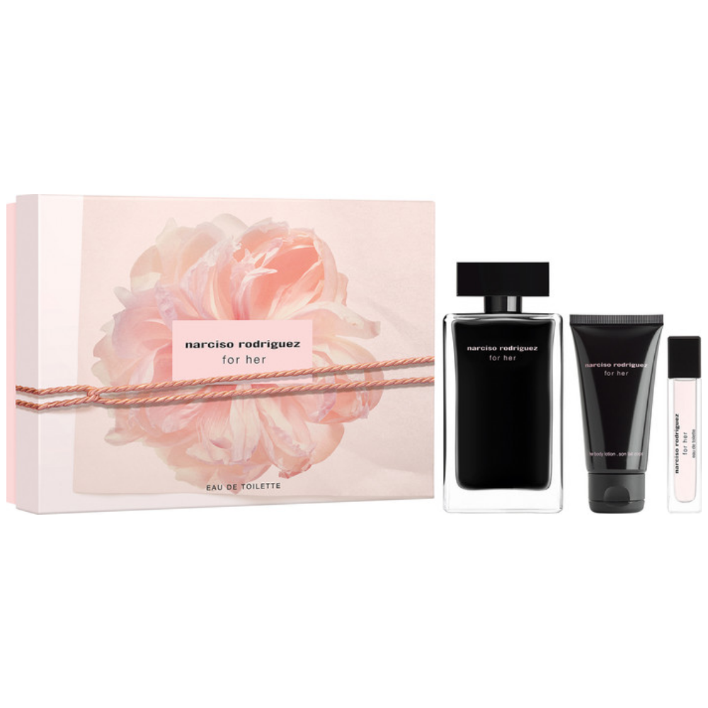 Narciso Rodriguez For Her Eau De Toilette Gift Set 100ml