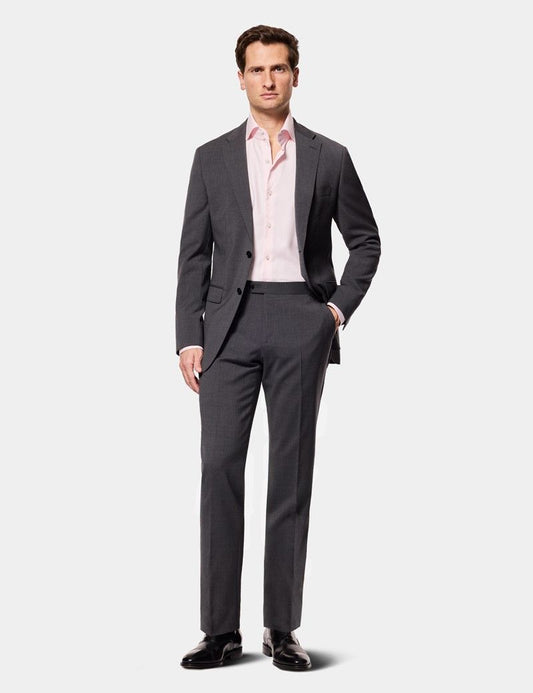 Slim Fit Light Pink Twill Curtis Shirt