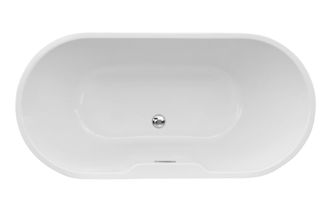 Octavia Freestanding 1550x745x580mm 0TH Bath - White