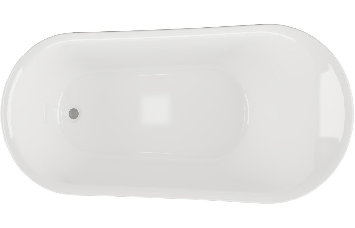 Octavius Freestanding 1620x700x770mm 0TH Bath w/Feet