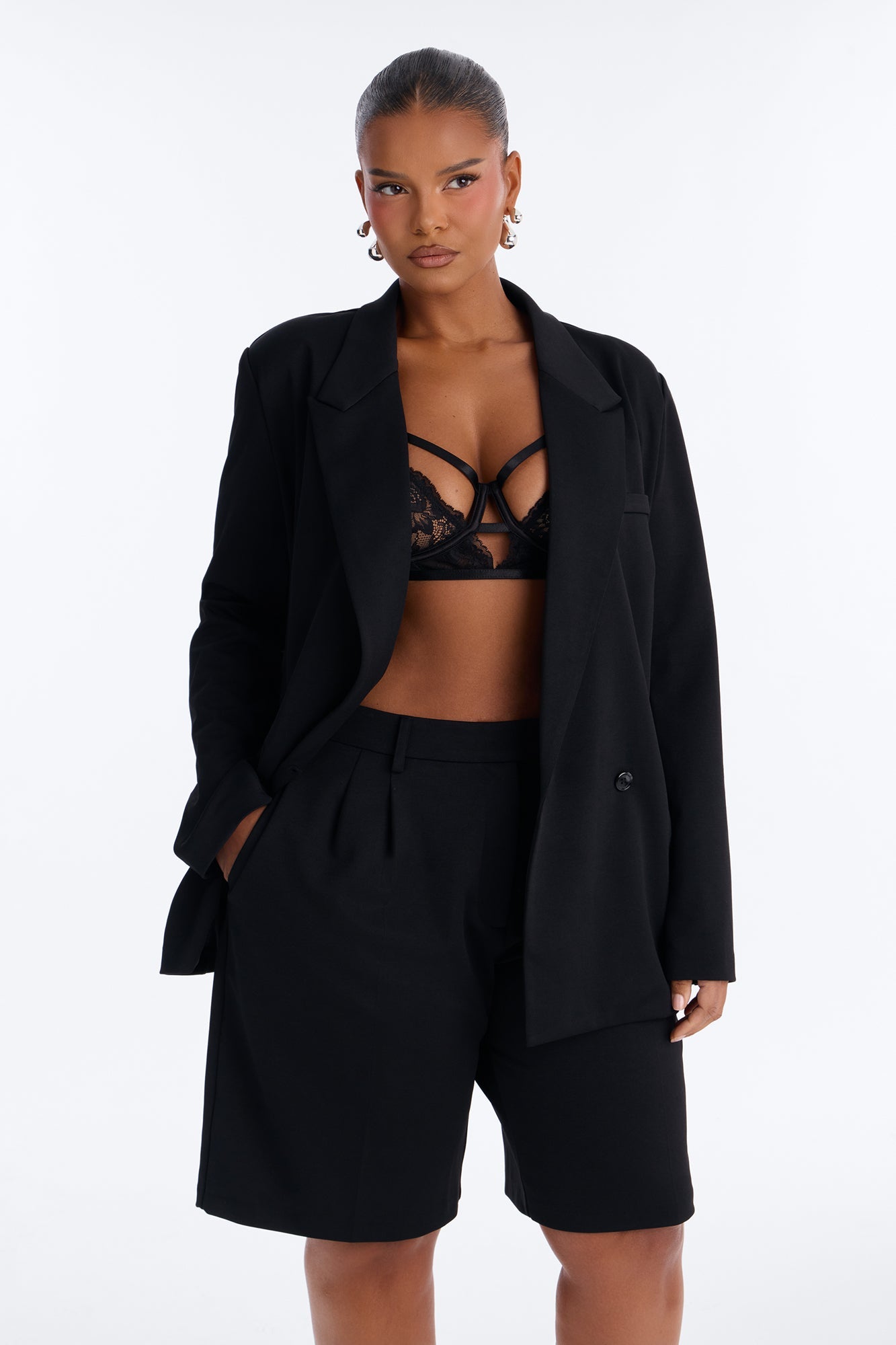On The Go Chic Trouser Short Set