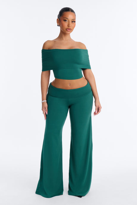 Nola Off Shoulder Pant Set
