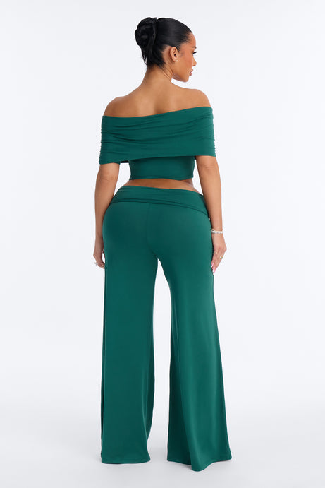 Nola Off Shoulder Pant Set