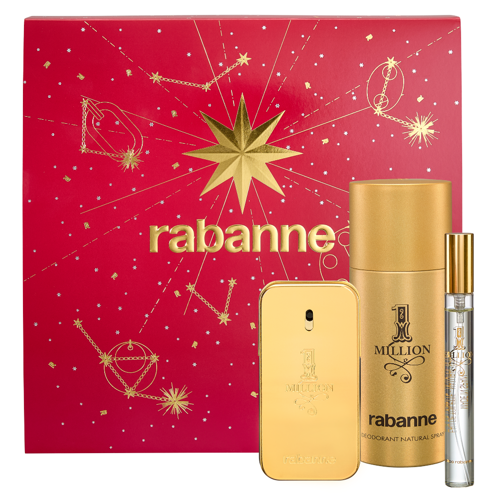 Paco Rabanne One Million Eau De Toilette Gift Set 50ml