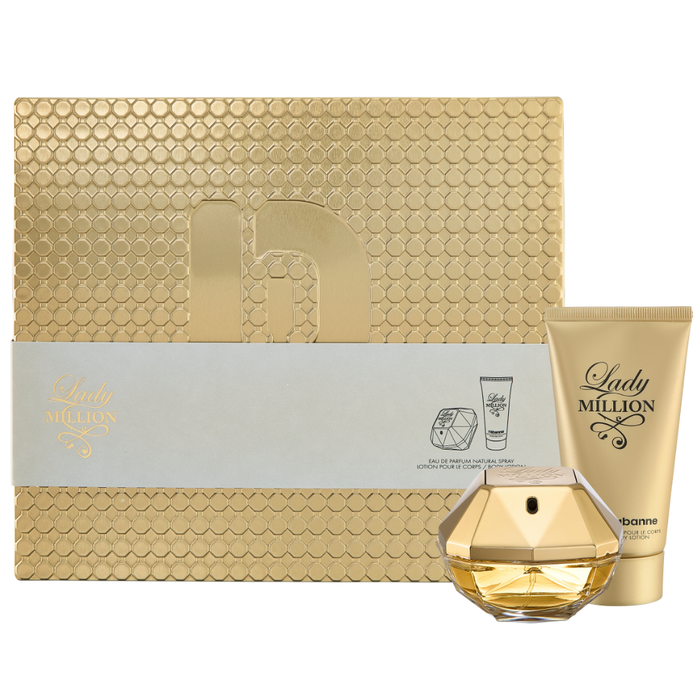 Paco Rabanne Lady Million Eau De Parfum Gift Set 50ml