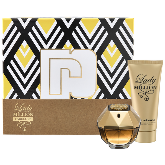 Paco Rabanne Lady Million Fabulous Eau De Parfum Gift Set 80ml