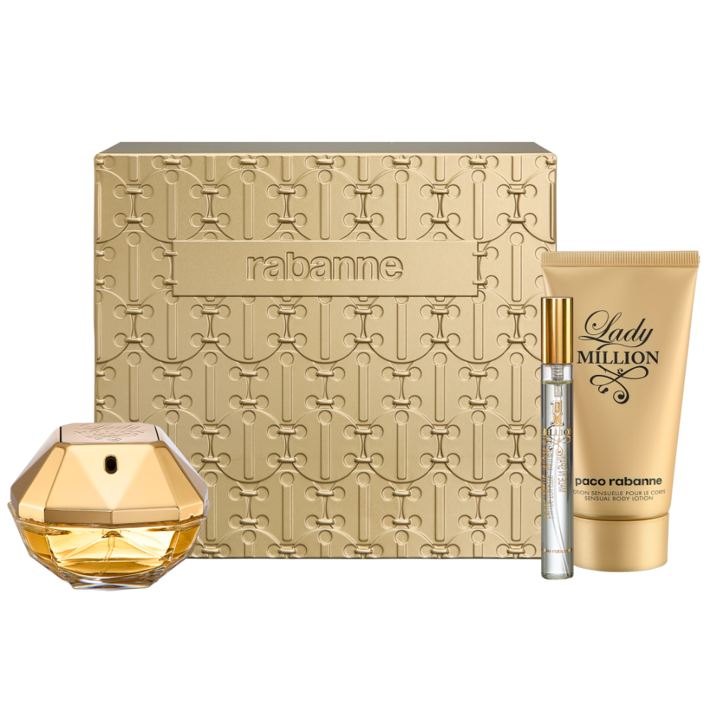 Paco Rabanne Lady Million Eau De Parfum Gift Set 50ml