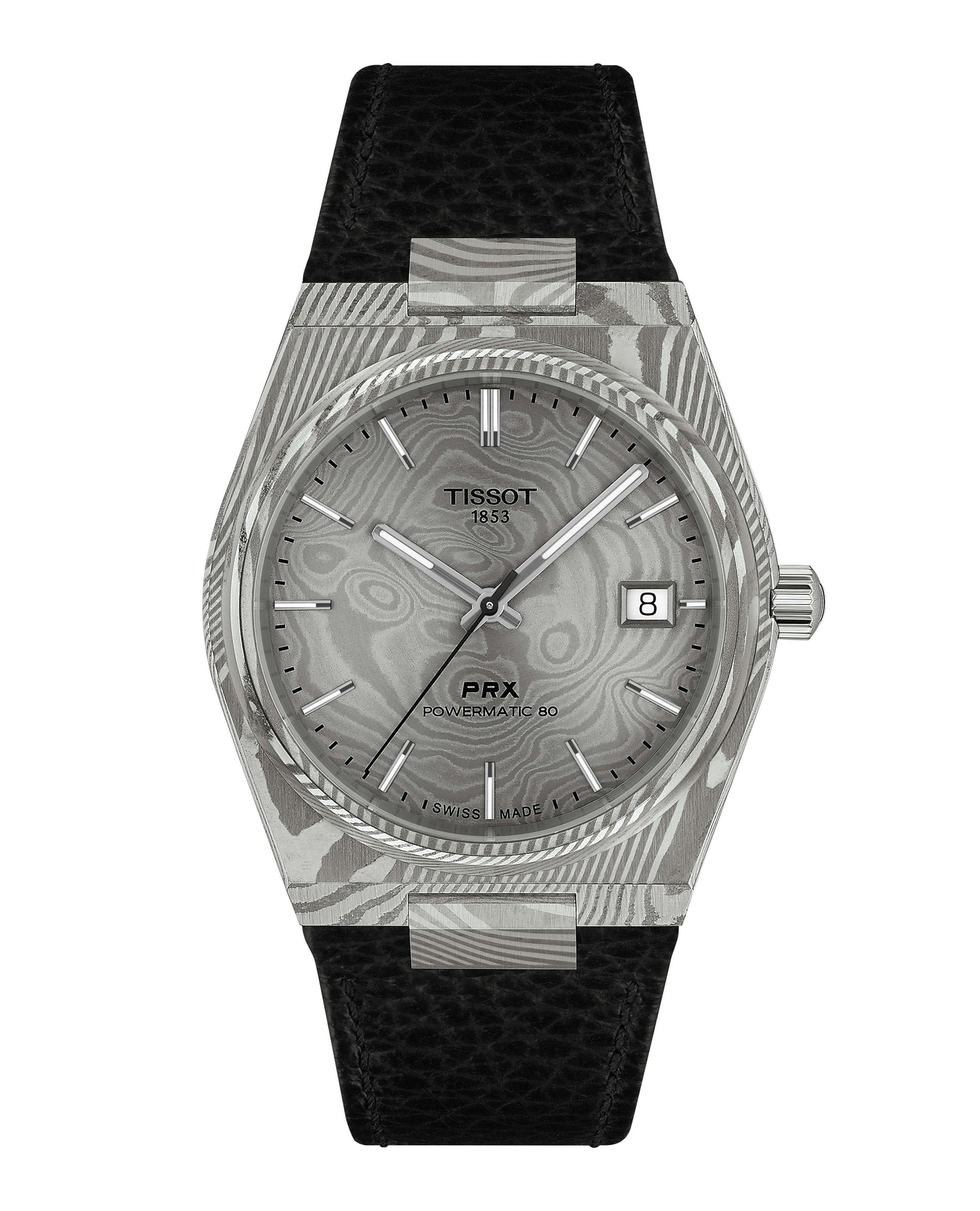 Tissot PRX Powermatic 80 Damascus Steel 38mm