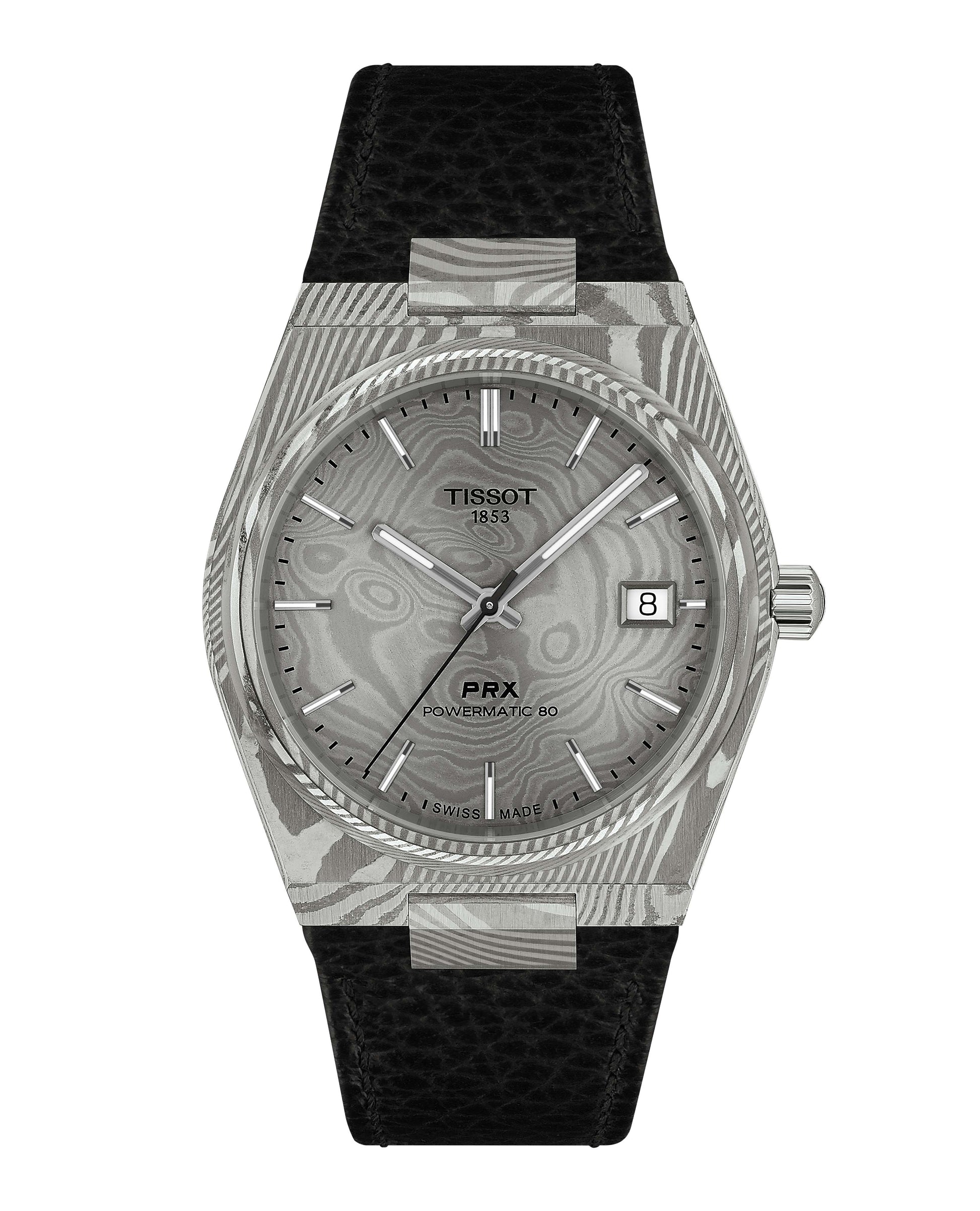 Tissot PRX Powermatic 80 Damascus Steel 38mm