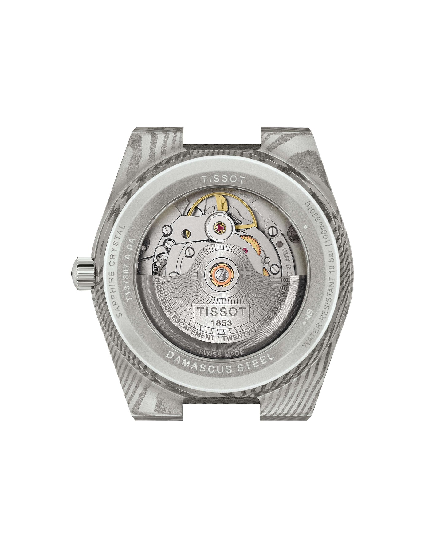 Tissot PRX Powermatic 80 Damascus Steel 38mm