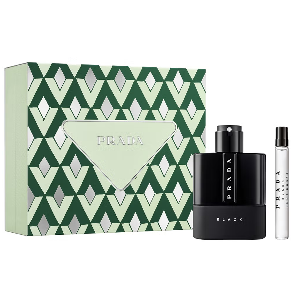 Prada Luna Rossa Black Eau De Parfum Gift Set 100ml