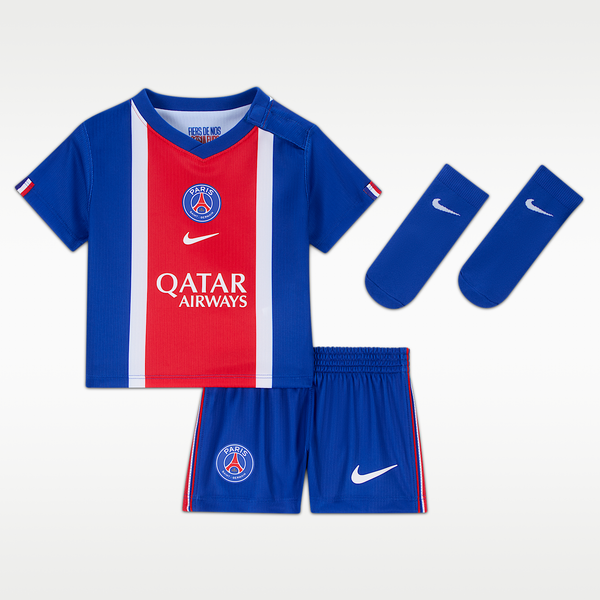 Paris Saint-Germain 2026 Stadium Home Baby/Toddler Nike Football Replica 3-Piece Kit