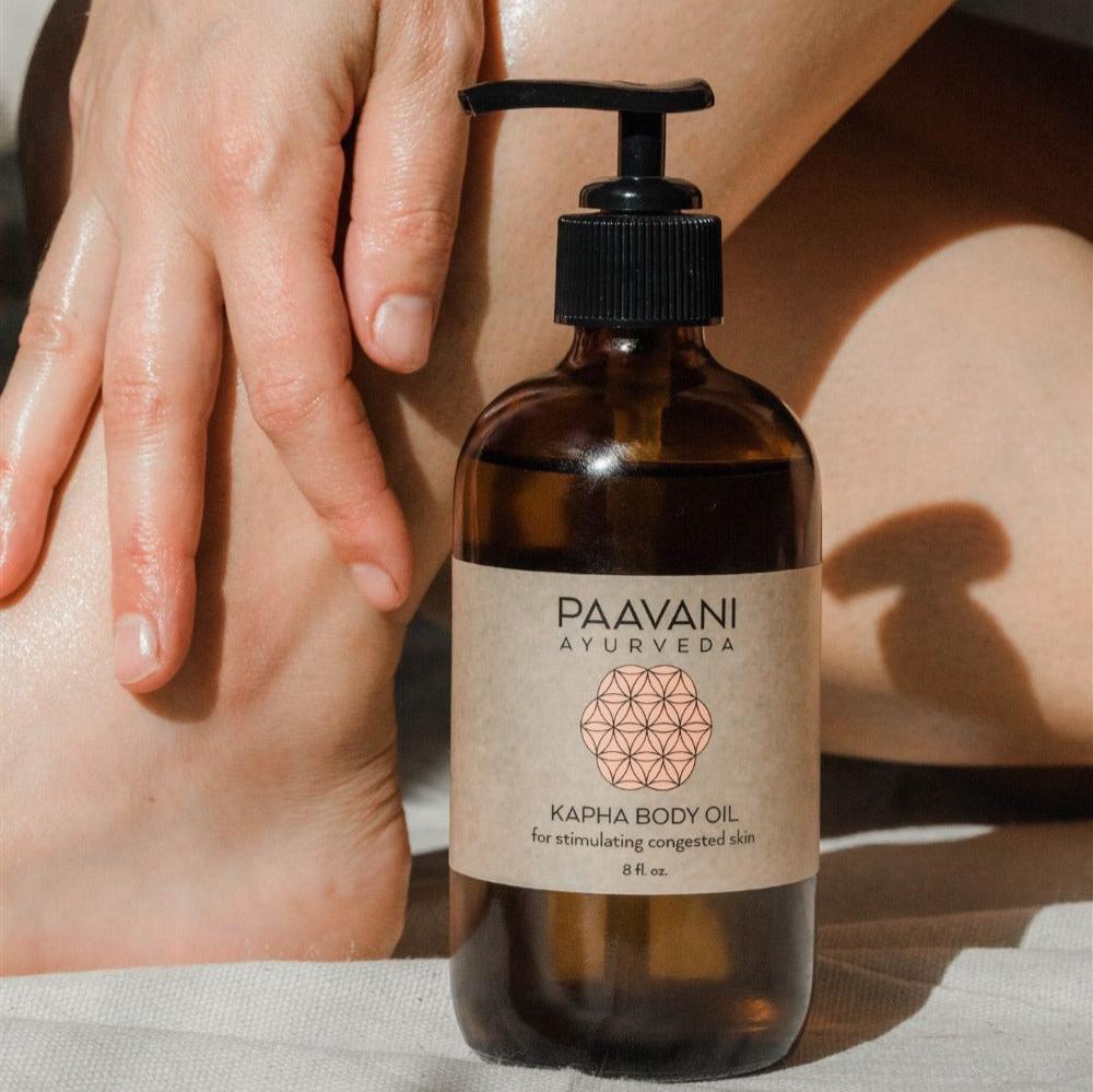 Kapha Body Oil | Invigorating Ayurvedic Abhyanga Oil for Oily, Congested Skin - Interactive Group