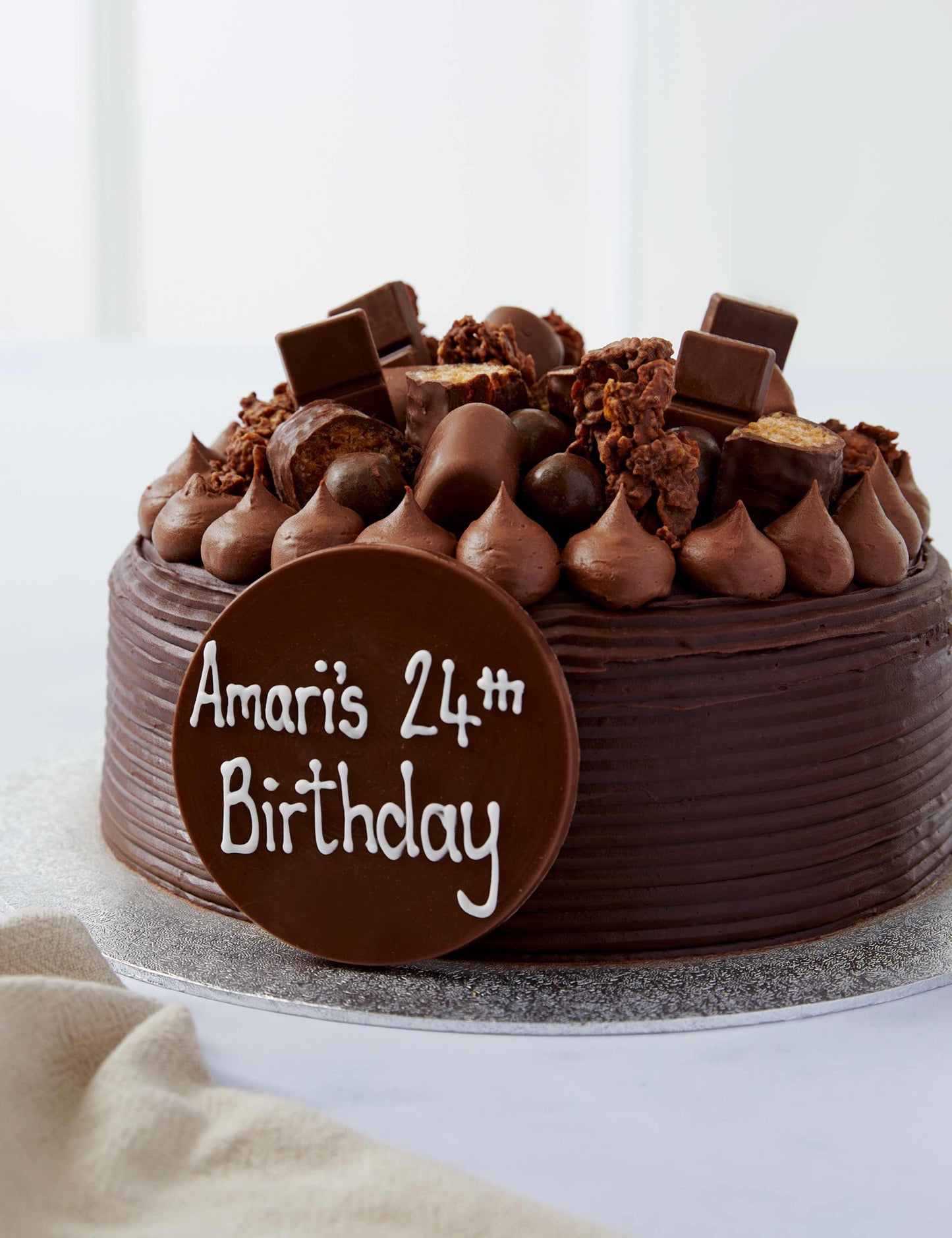Personalised Extra Large Mini Bite Cake (Serves 24)