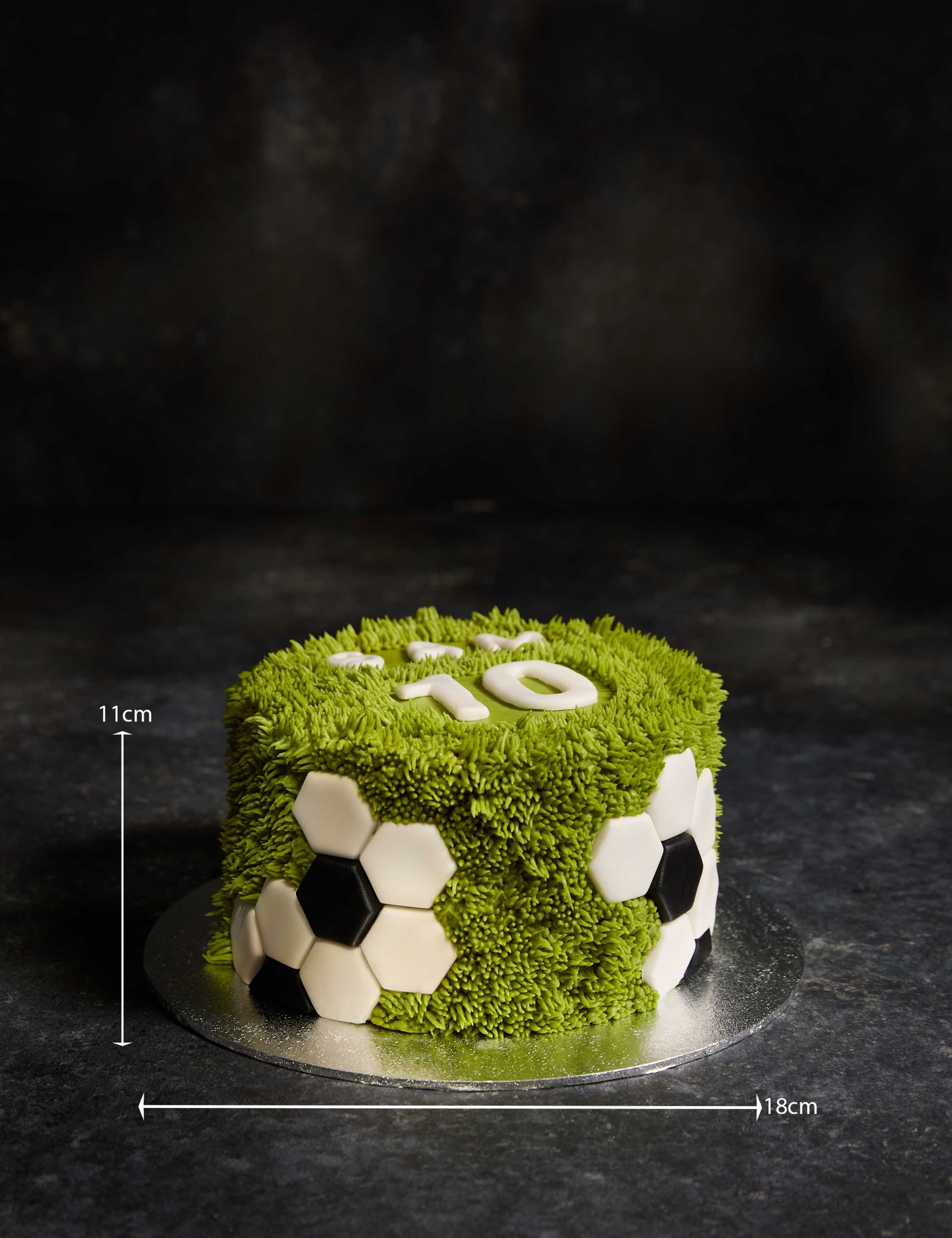 Personalised Football Cake (Serves 24)