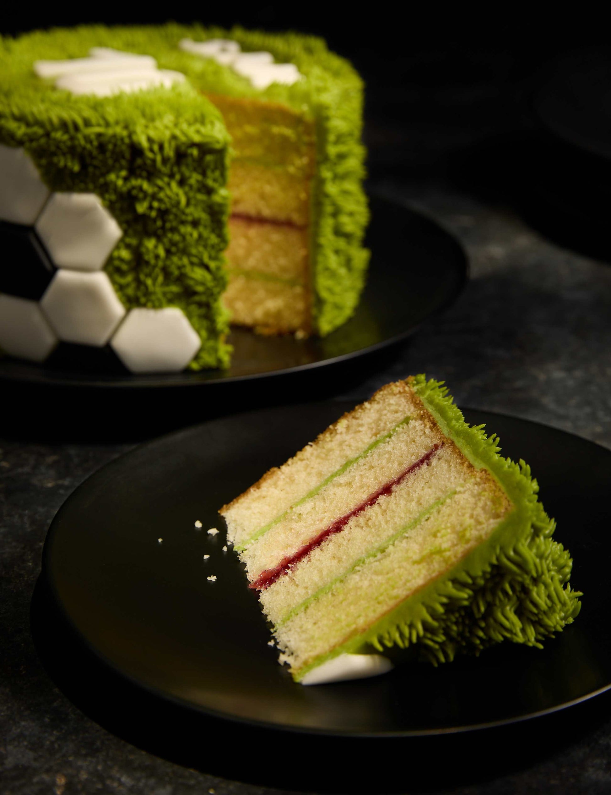 Personalised Football Cake (Serves 24)