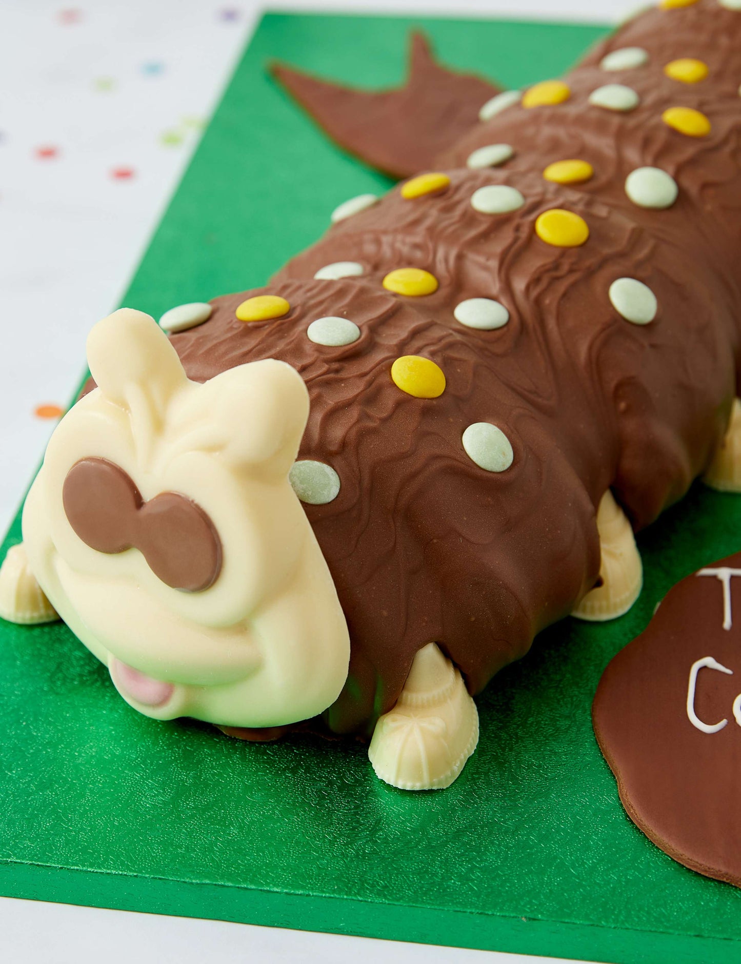 Personalised Giant Colin the Caterpillar™ Cake (Serves 40)