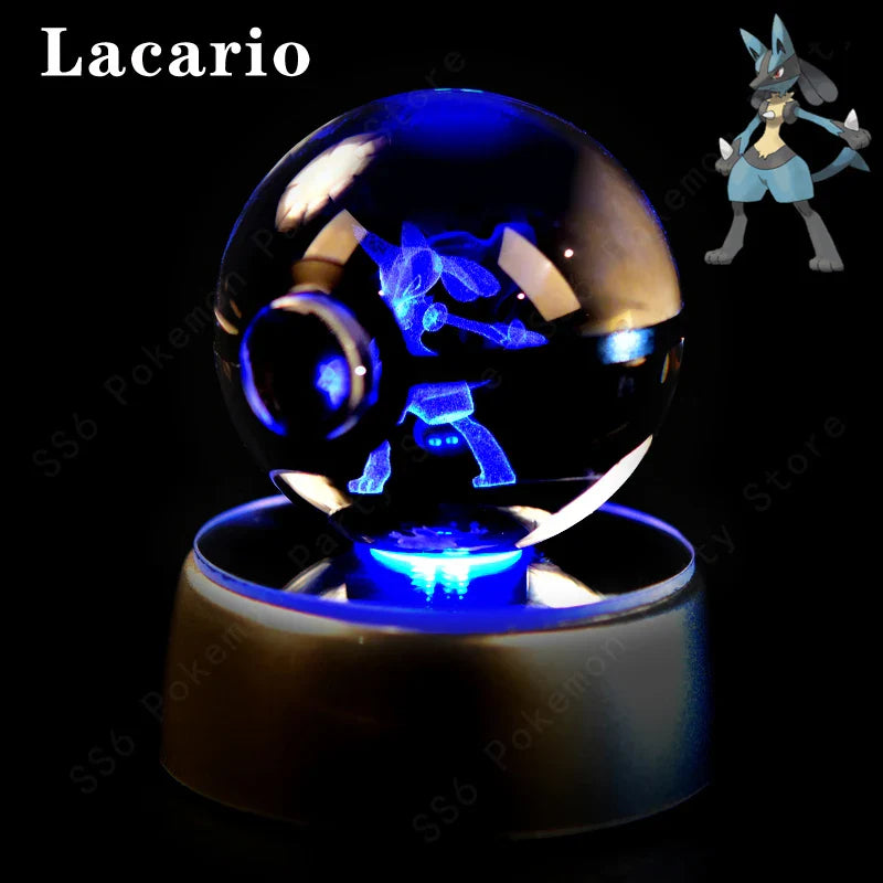 Pokemon Crystal Ball 3D Lamp Night Light - Interactive Group