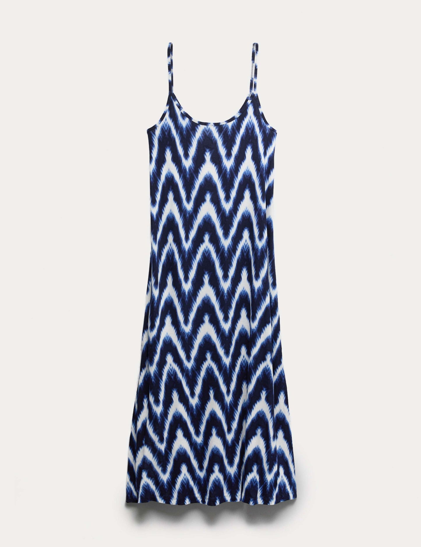 Printed Jersey Midaxi Beach Dress