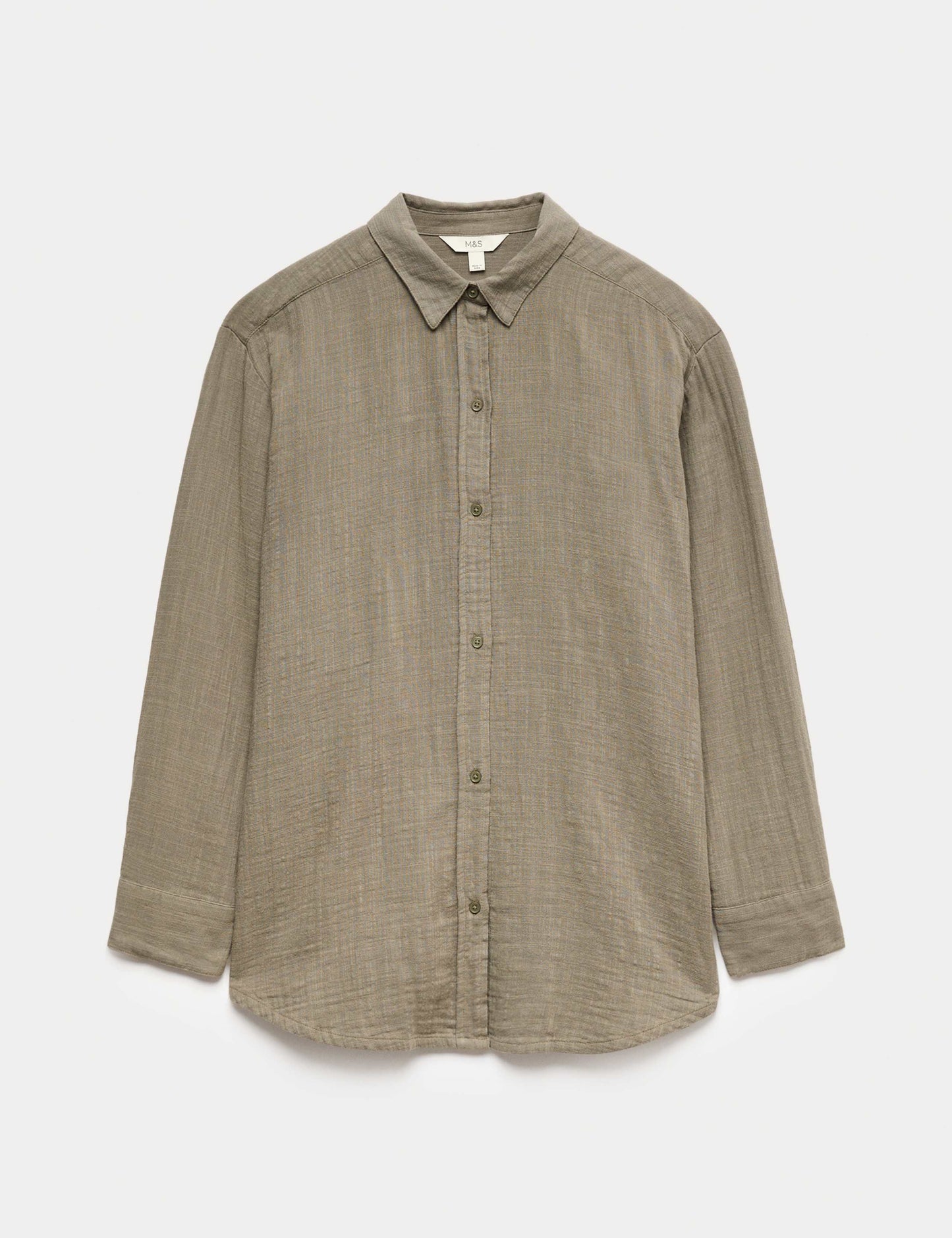 Pure Cotton Double Cloth Beach Shirt