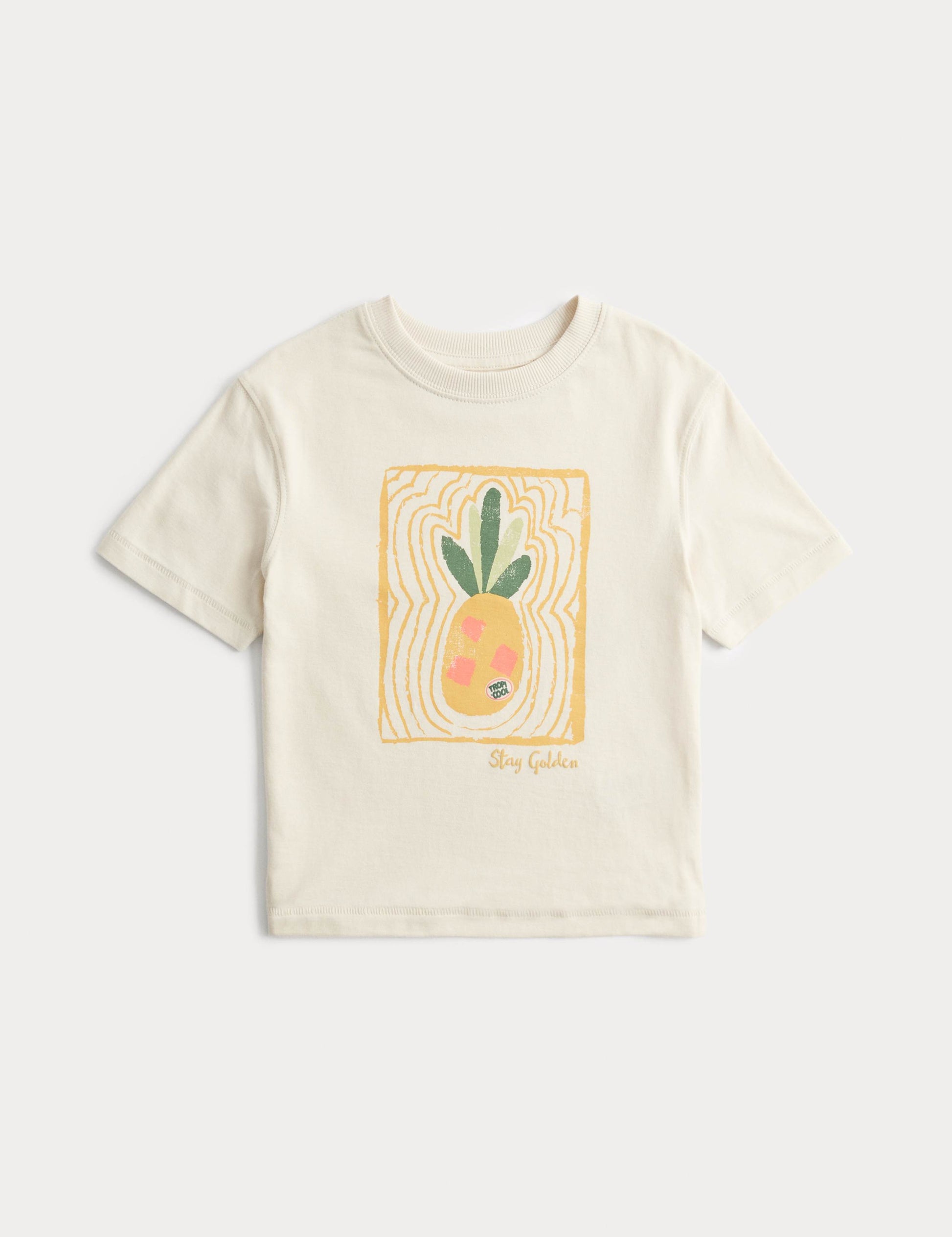 Pure Cotton Graphic T-Shirt (2-8 Yrs)