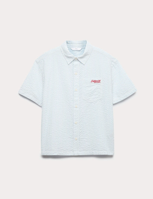 Pure Cotton Striped Shirt (6-16 Yrs)