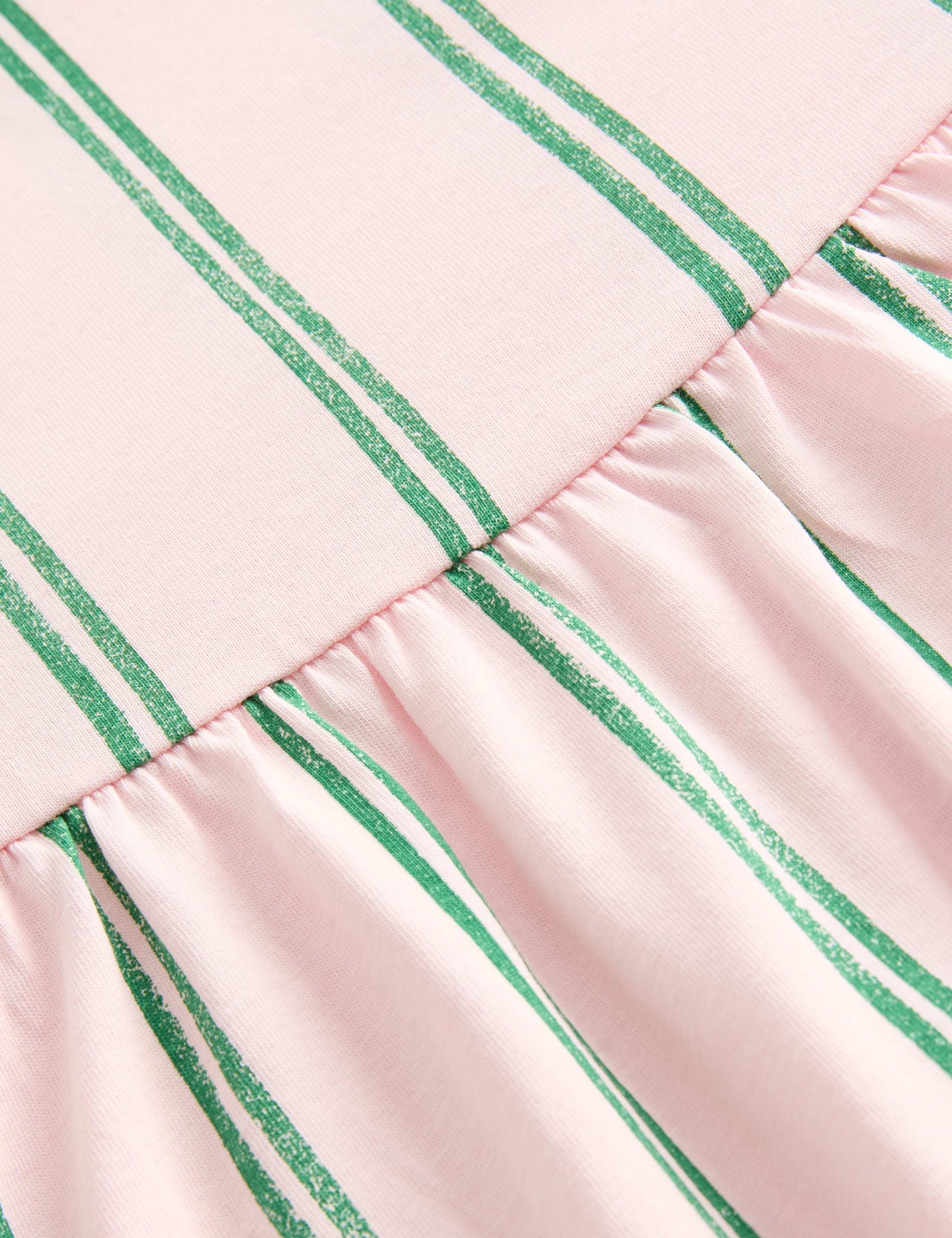 Pure Cotton Striped Sleeveless Dress (2-8 Yrs)