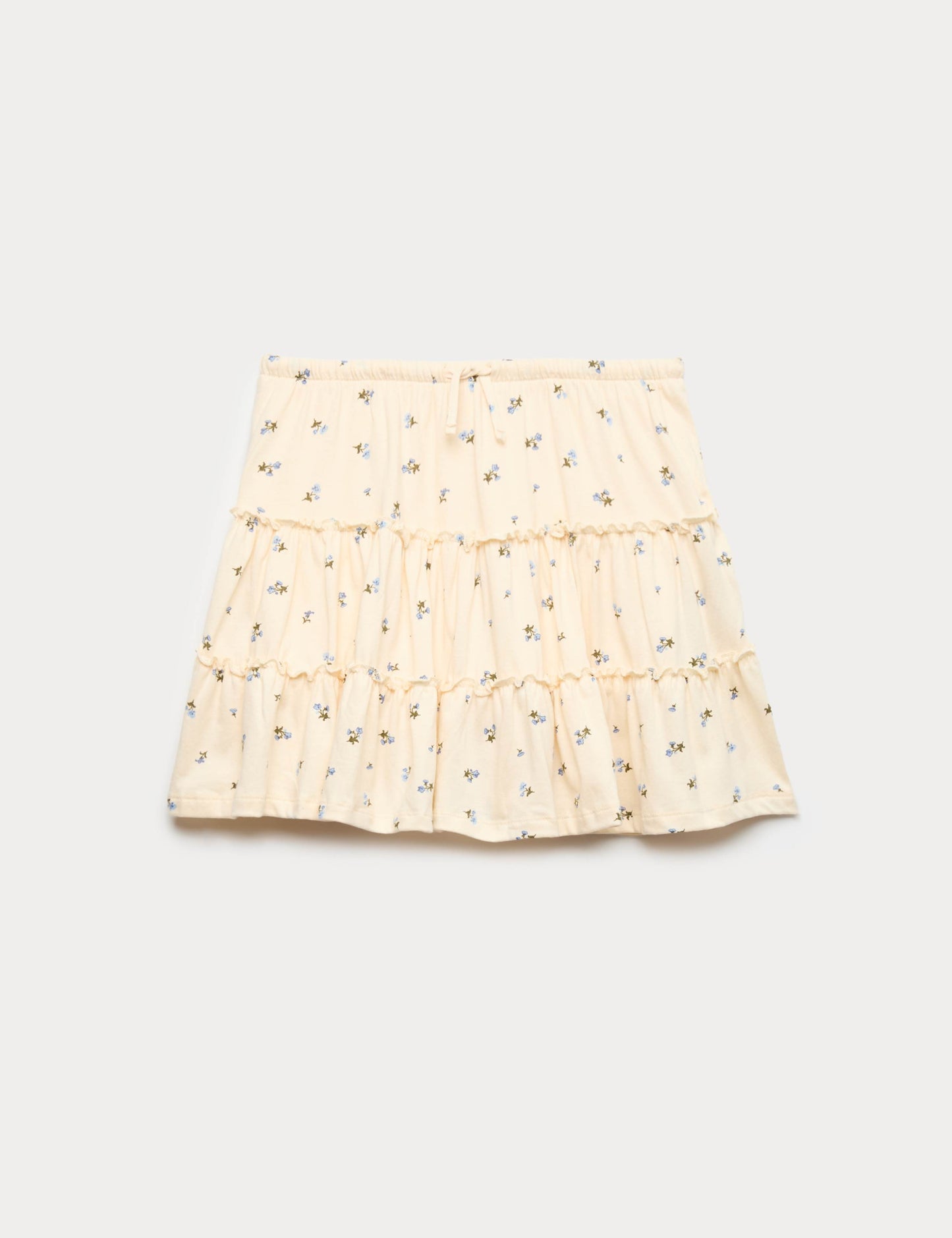 Pure Cotton Tiered Skirt (6-16 Yrs)