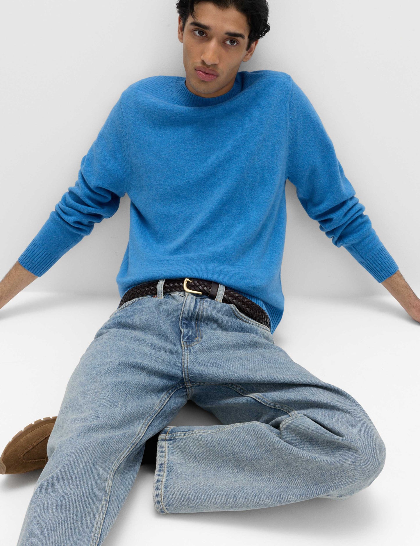 Pure Lambswool Crew Neck Jumper