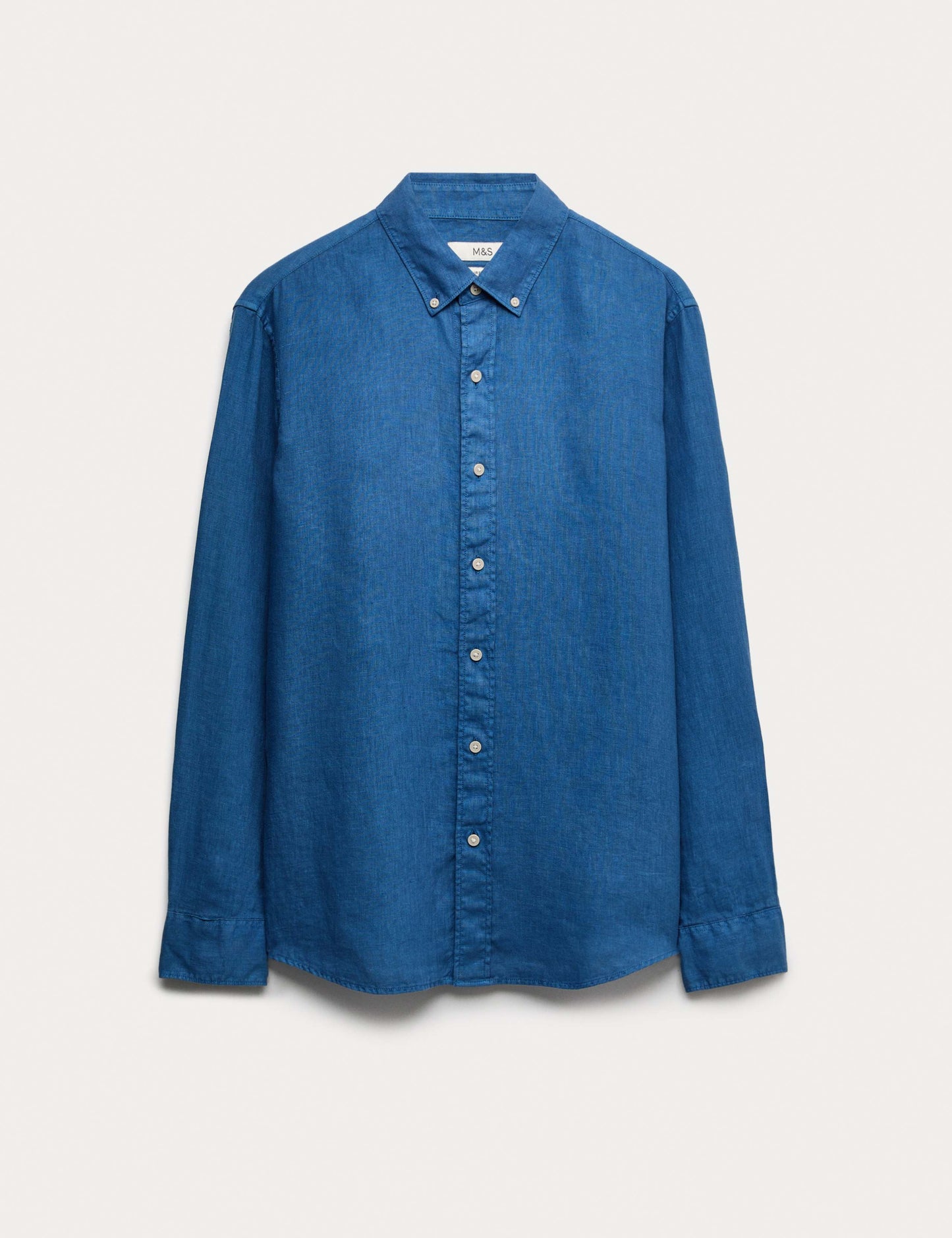 Pure Linen Garment Dye Shirt