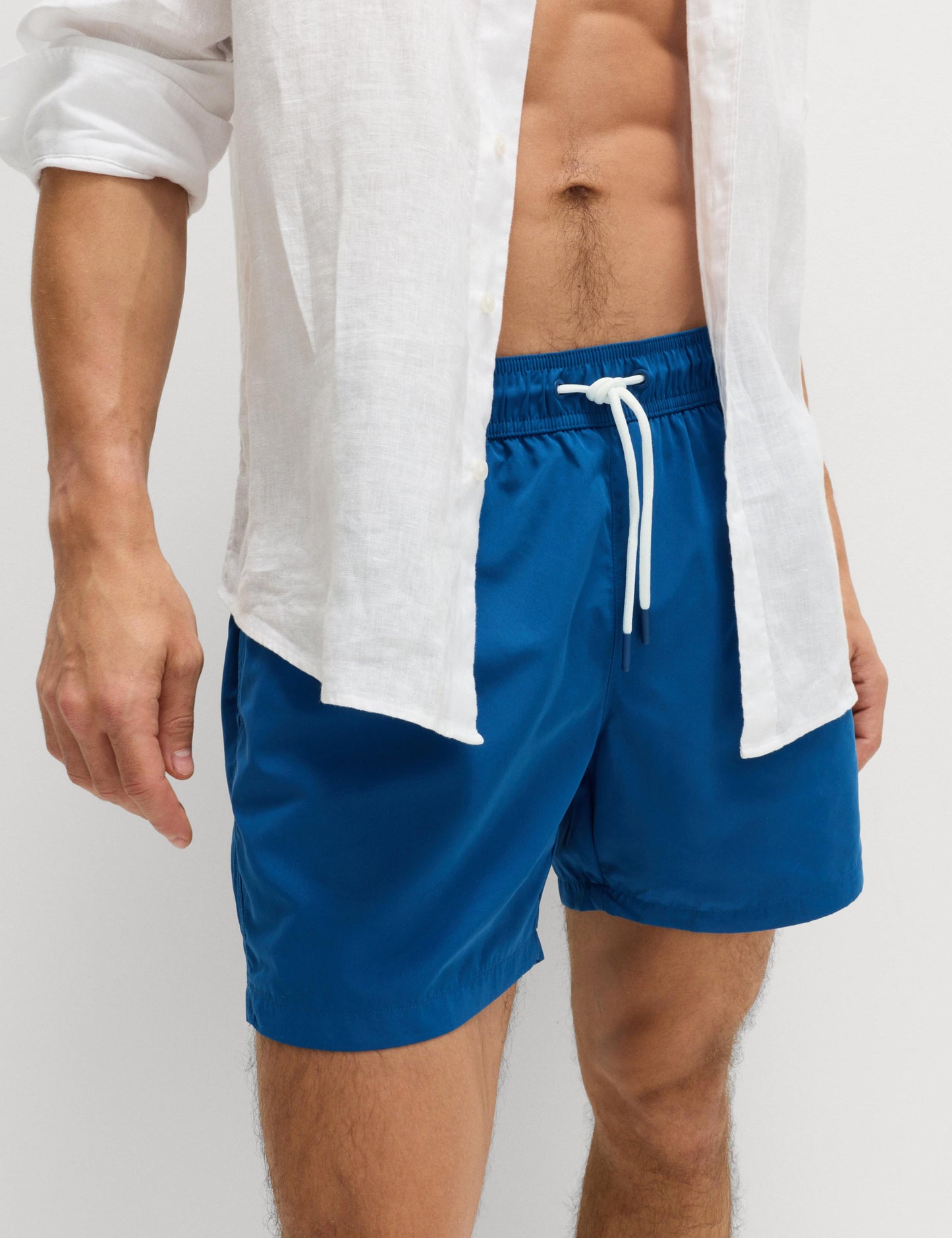 Quick Dry Plain Swim Shorts