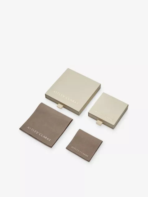 Luna Light 18ct Yellow Gold Vermeil And White Sapphire Hoop Earrings