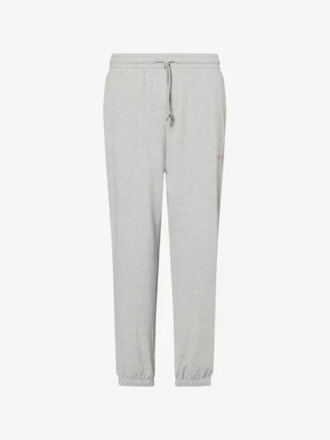 CALVIN KLEIN Brand-Embroidery Tapered-Leg Cotton-Blend Jogging Bottoms