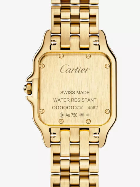 Panthère de Cartier Medium 18ct Yellow-Gold And 0.33ct Diamond Quartz Watch