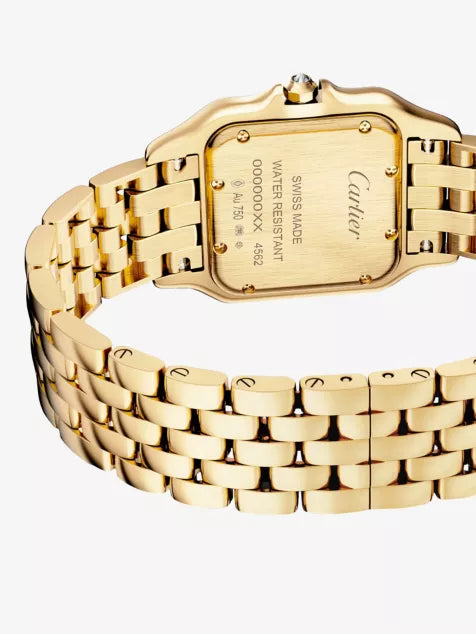 Panthère de Cartier Medium 18ct Yellow-Gold And 0.33ct Diamond Quartz Watch