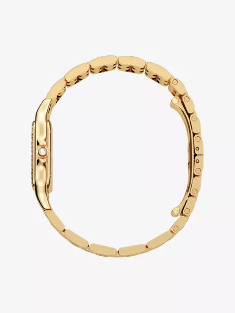 Panthère de Cartier Medium 18ct Yellow-Gold And 0.33ct Diamond Quartz Watch