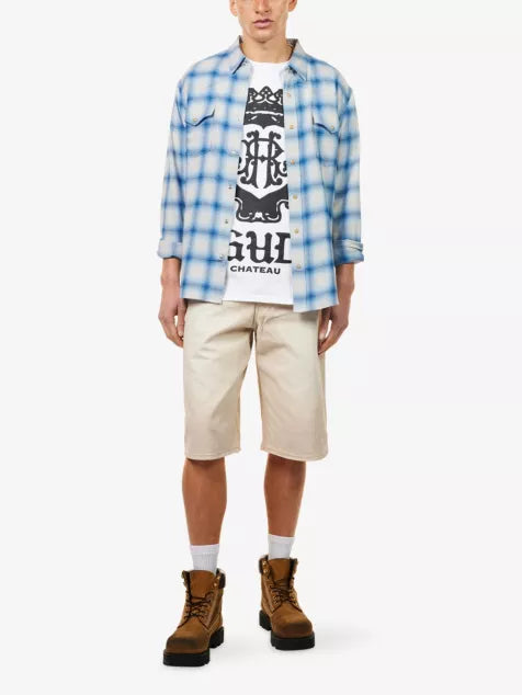 RHUDE Chateau Printed Cotton T-Shirt