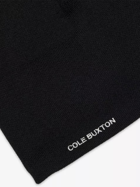 COLE BUXTON Logo-Print Merino-Wool Beanie Hat