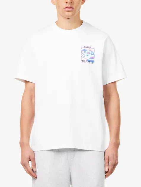 Heat Map Printed Cotton T-Shirt