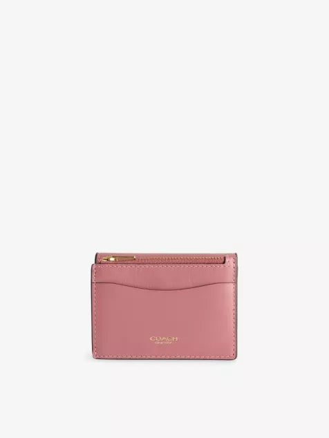 COACH Essential Leather Card Holder