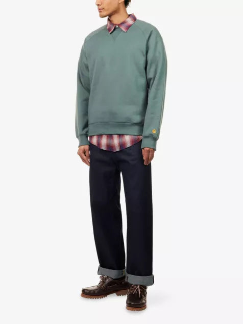 CARHARTT WIP Chase Crewneck Cotton-Blend Sweatshirt