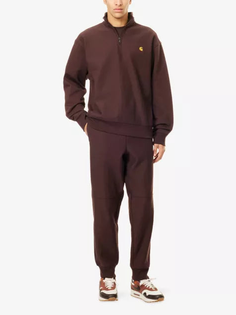 CARHARTT WIP American Scrip High-Neck Cotton-Blend Sweatshirt