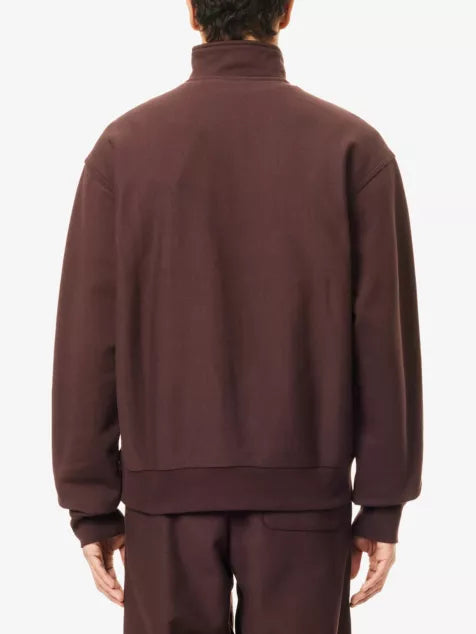 CARHARTT WIP American Scrip High-Neck Cotton-Blend Sweatshirt