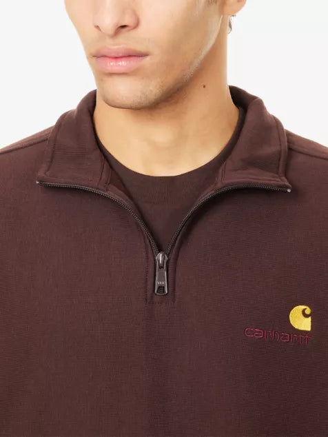 CARHARTT WIP American Scrip High-Neck Cotton-Blend Sweatshirt